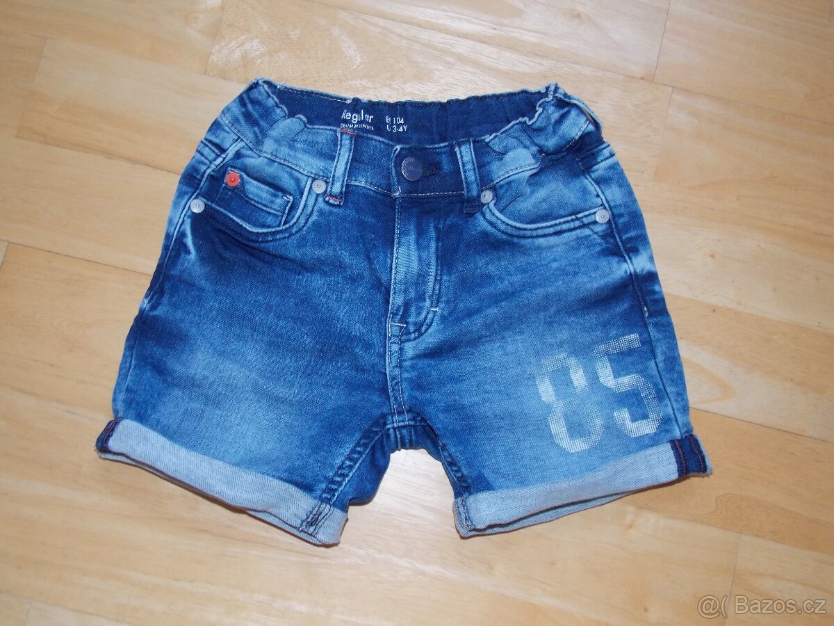 Džínové kraťasy (šortky) Lindex, vel. 104