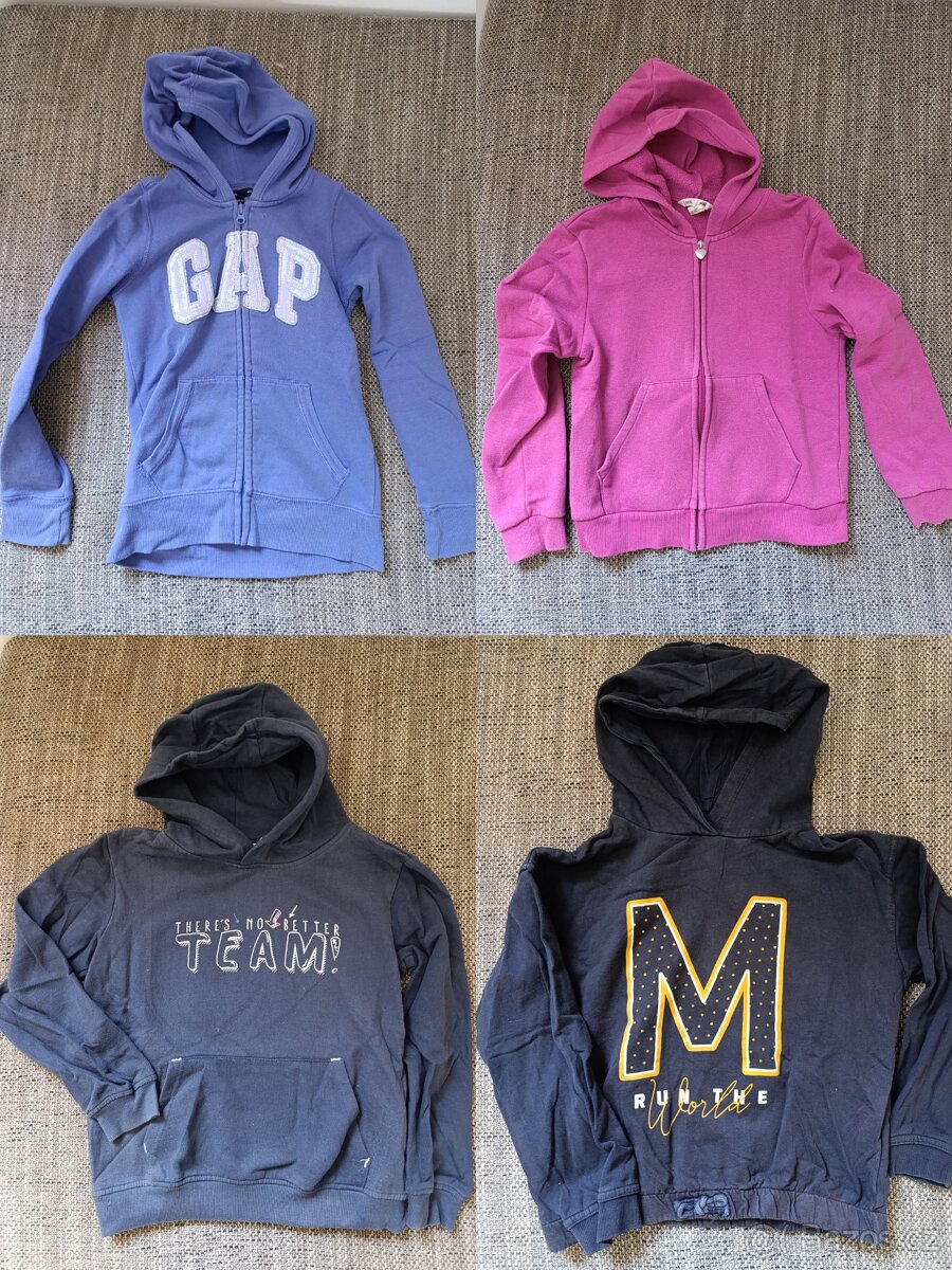 Dívčí mikiny 134-140