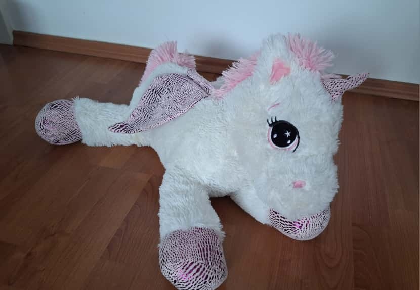 Plyšový jednorožec