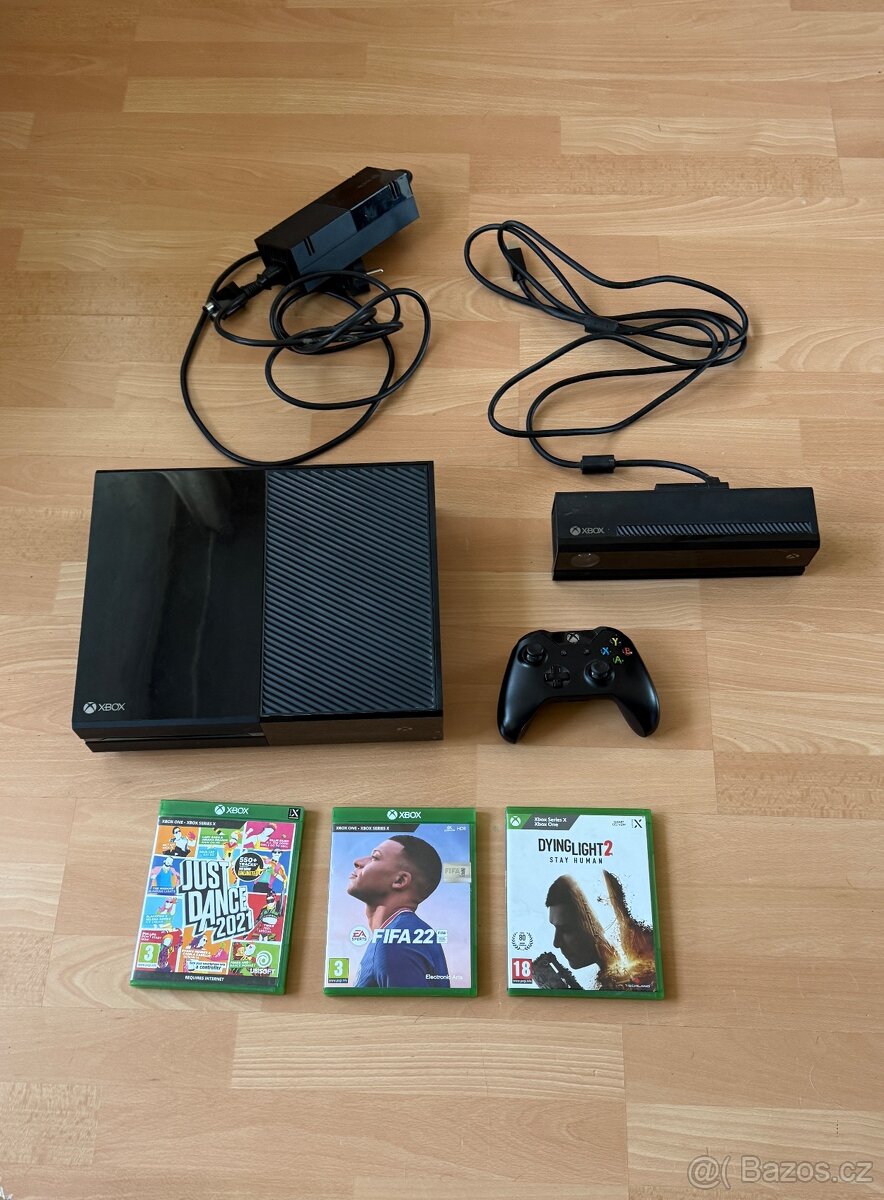 Xbox One 500GB + Kinect + hry