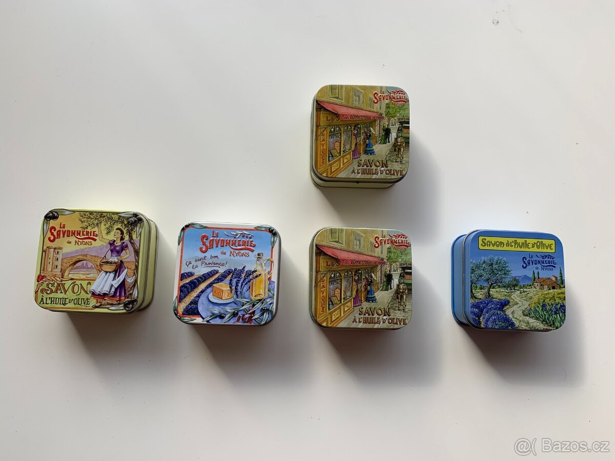 Francouzská mýdla "LEVANDULE"