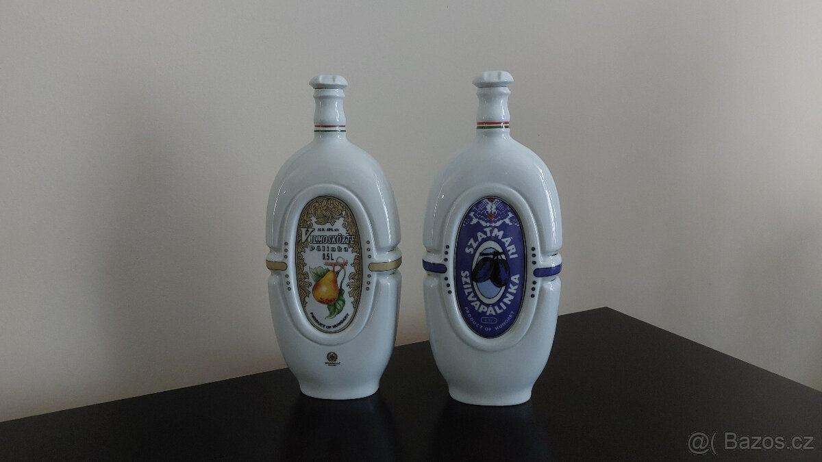 Porcelánové fľaše