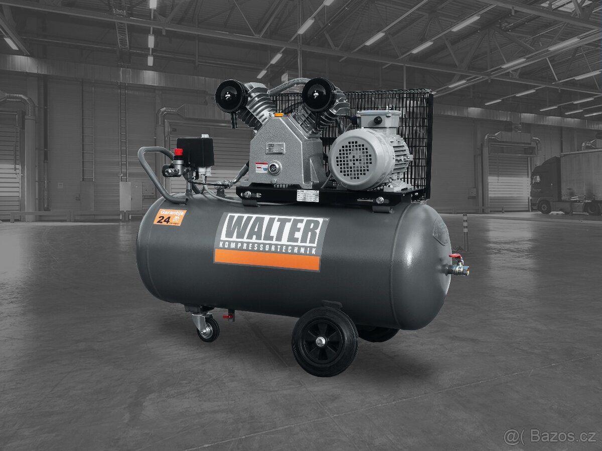 Pístový kompresor WALTER WK 430-3,0/100