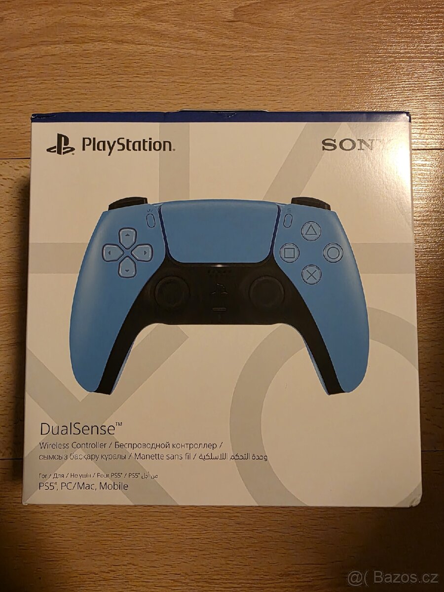 Prodám nový, nerozbalený ovladač Ps5 v modré barvě
