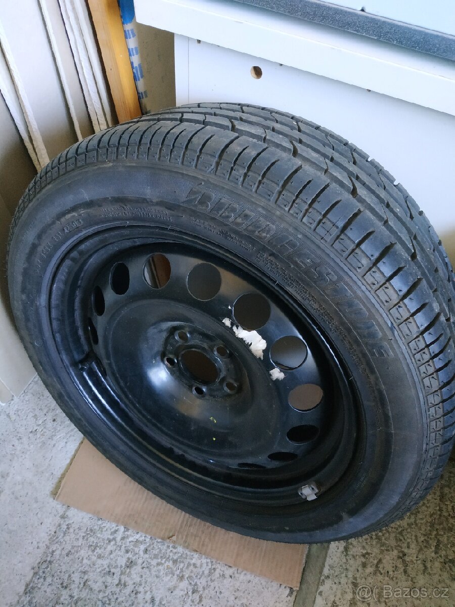 Rezerva kola 5x100 r16 Škoda, Volkswagen, pneu 205/55/16