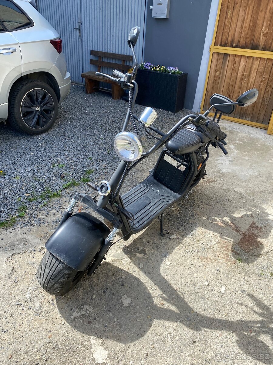 Tmax Scooter EEC CE60 NEW MATT Chopper 60V/1500W Harley styl