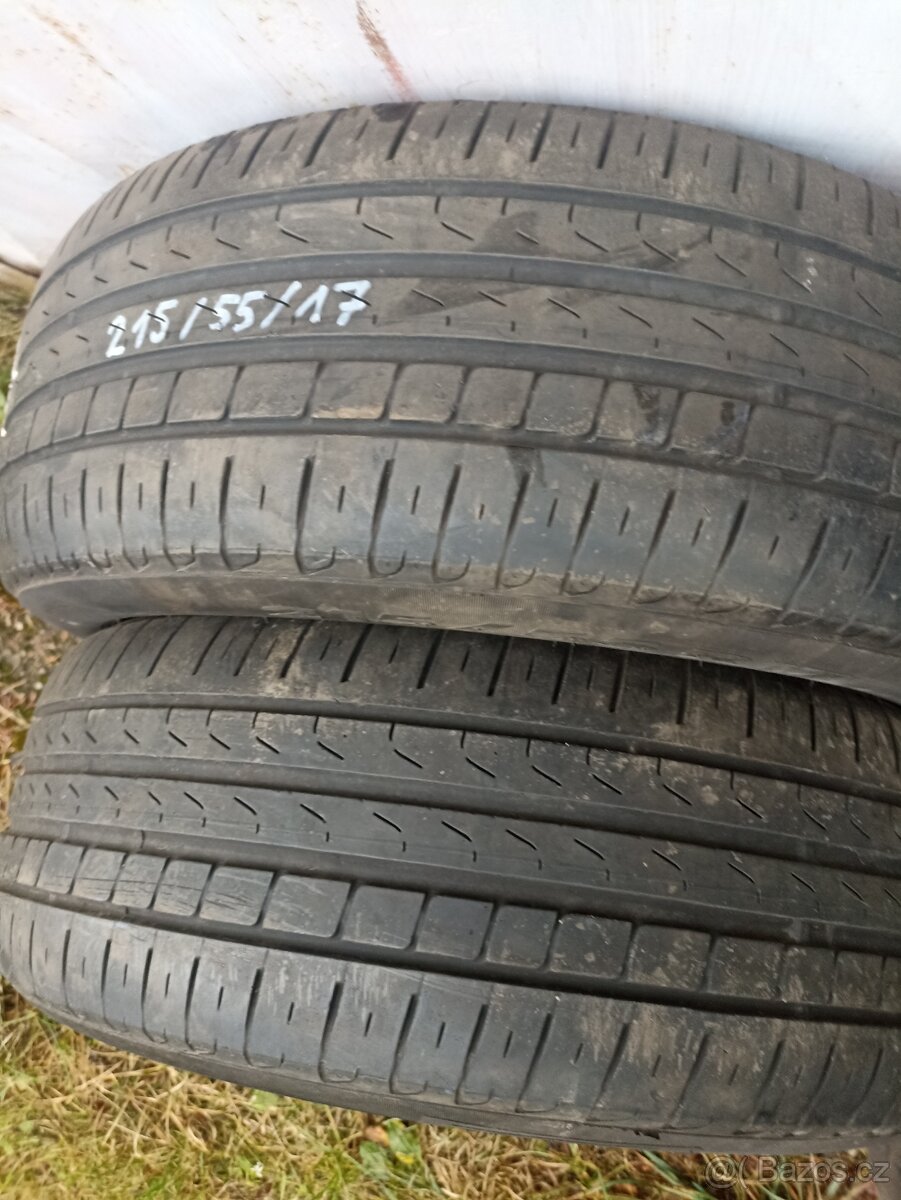 Letní pneumatiky Pirelli  215 55 R17 , 215/55 R17