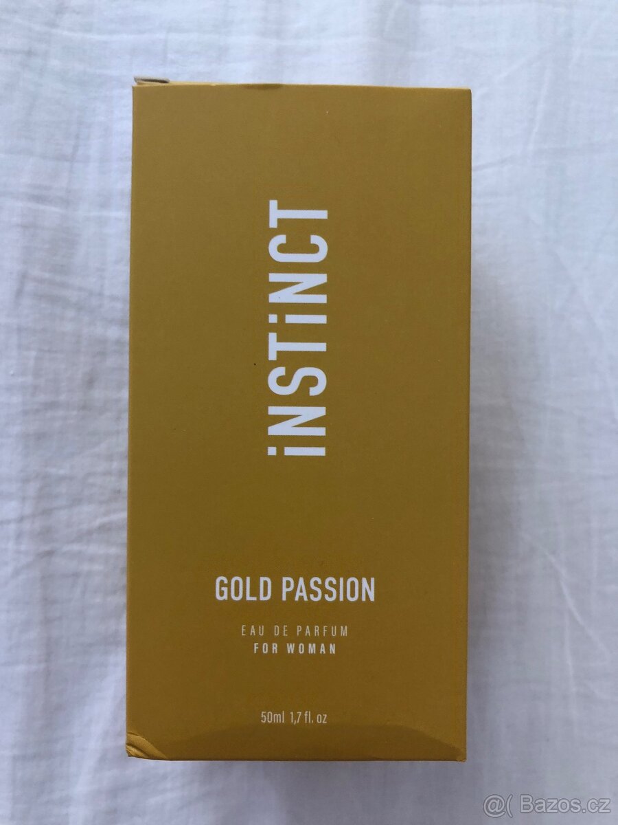 Voňavka Instinct Gold passion