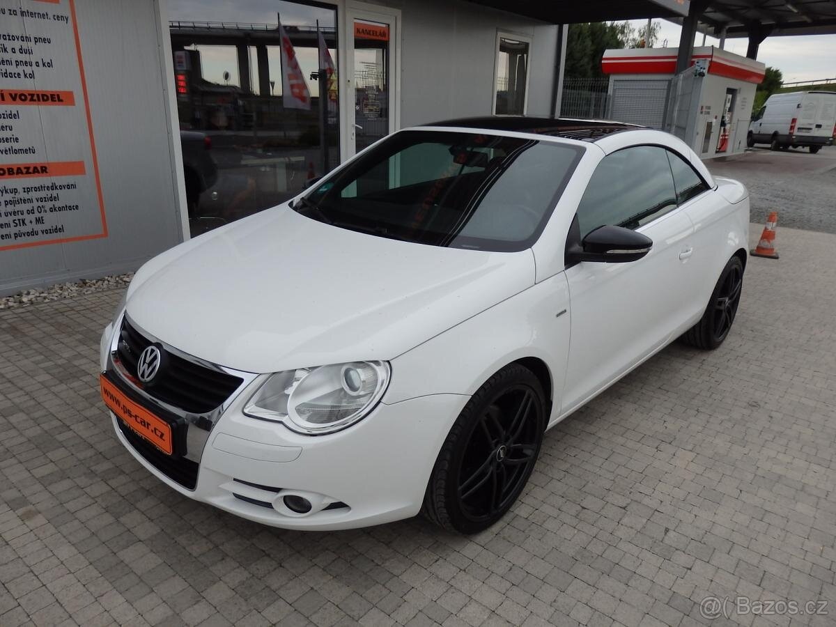 VW EOS 2.0 TSI GTI 155KW ROK 2010 DSG KŮŽE SERVISKA ALU R19