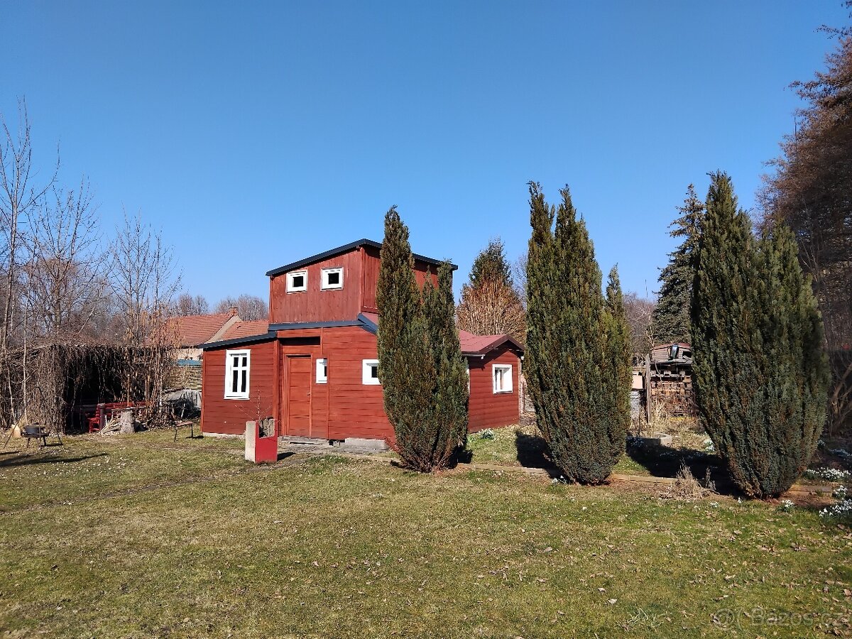 Zahrada+chatka+pergola+kůlna