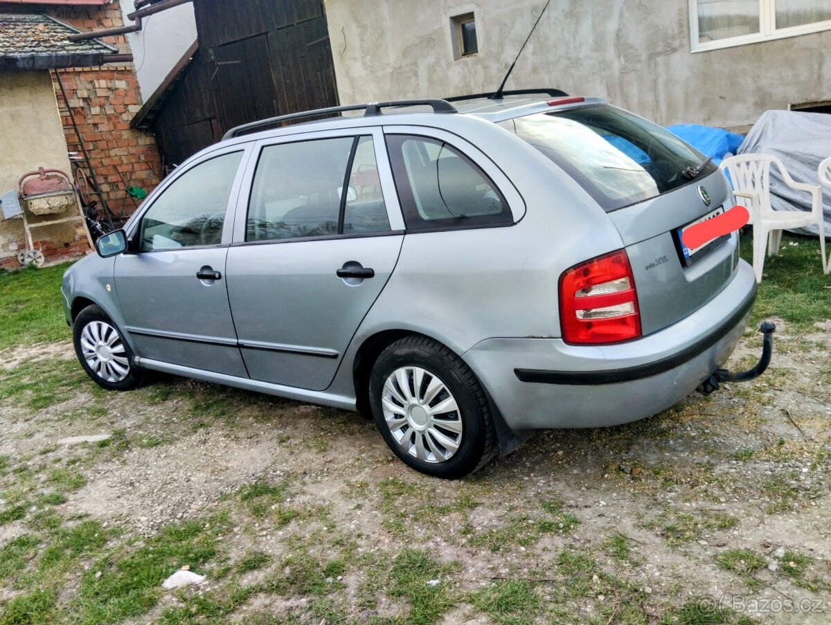 Prodám vyměním škoda fabia combi 14 MPI+ LPG. Tažné zařízení