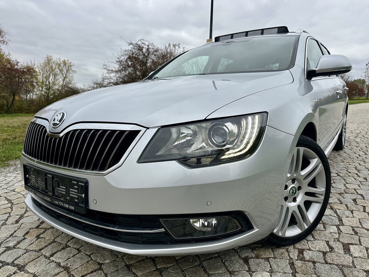 Škoda Superb 2.0 TDI 125kW 4x4 DSG L&K, rok 2014