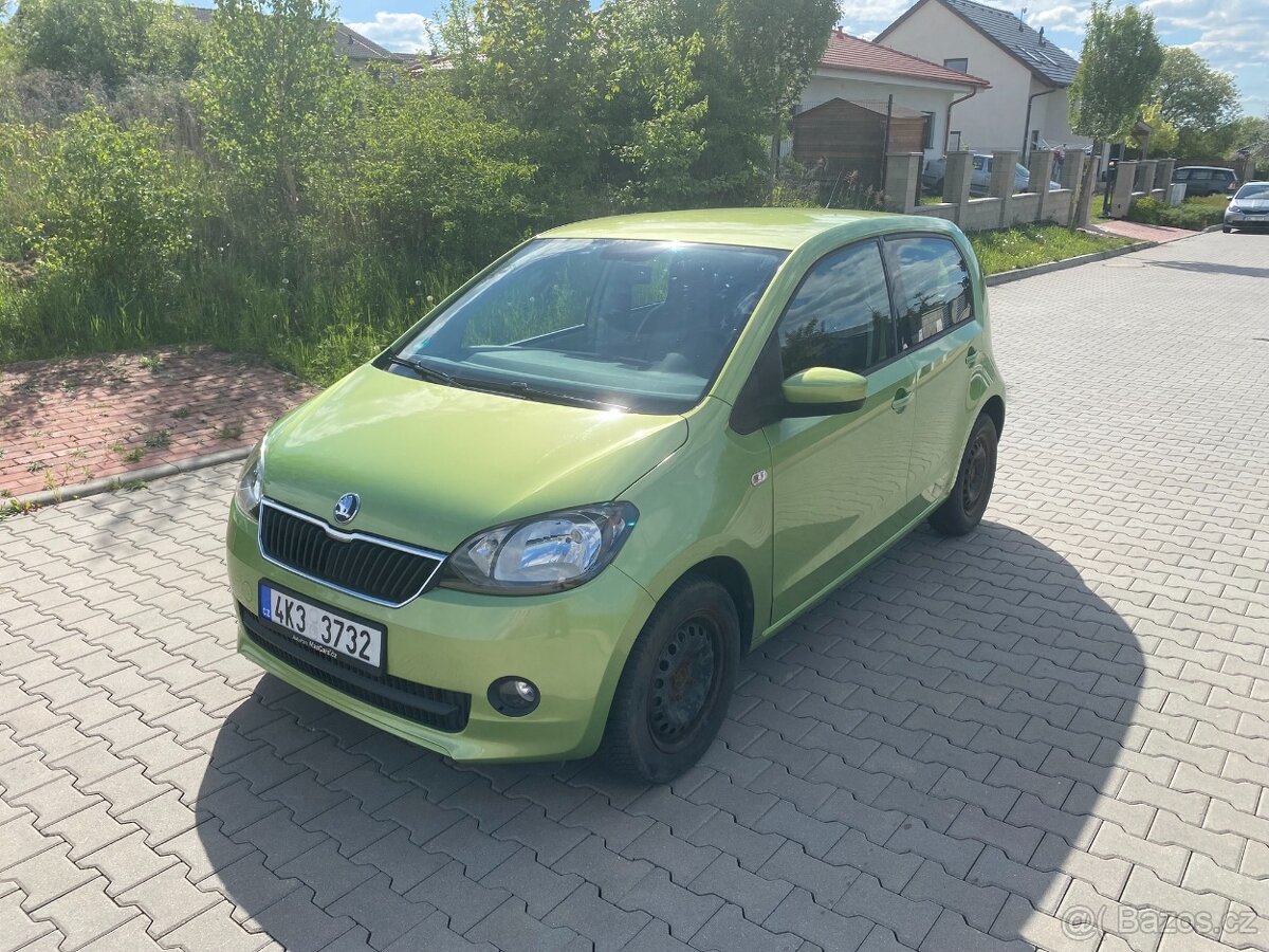 Škoda Citigo 1.0 MPI 55 kW, r. 2014, 5dveřový hatchback
