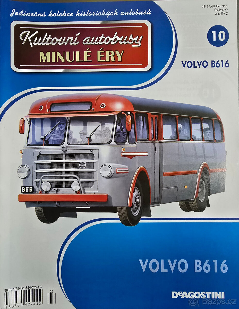 Model VOLVO B616 (Kultovní autobusy #10)