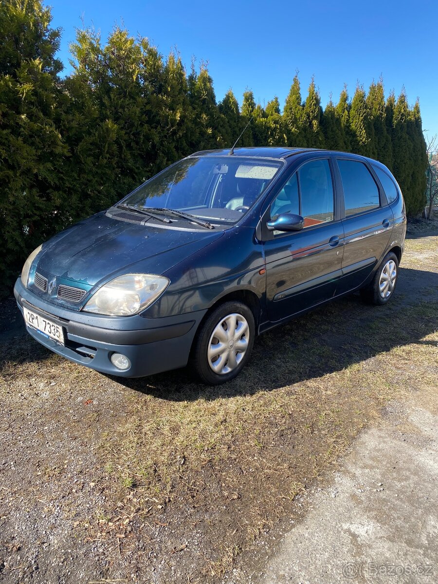 Renault Megane Scenic 1.6i 79kw rok 2002 STK 06/2026 Euro3