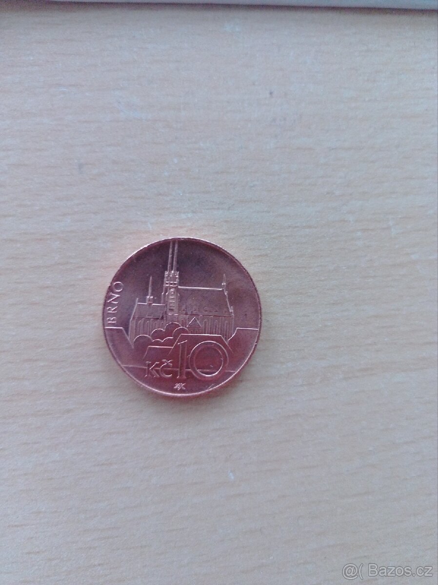 10 Kč z roku 2024