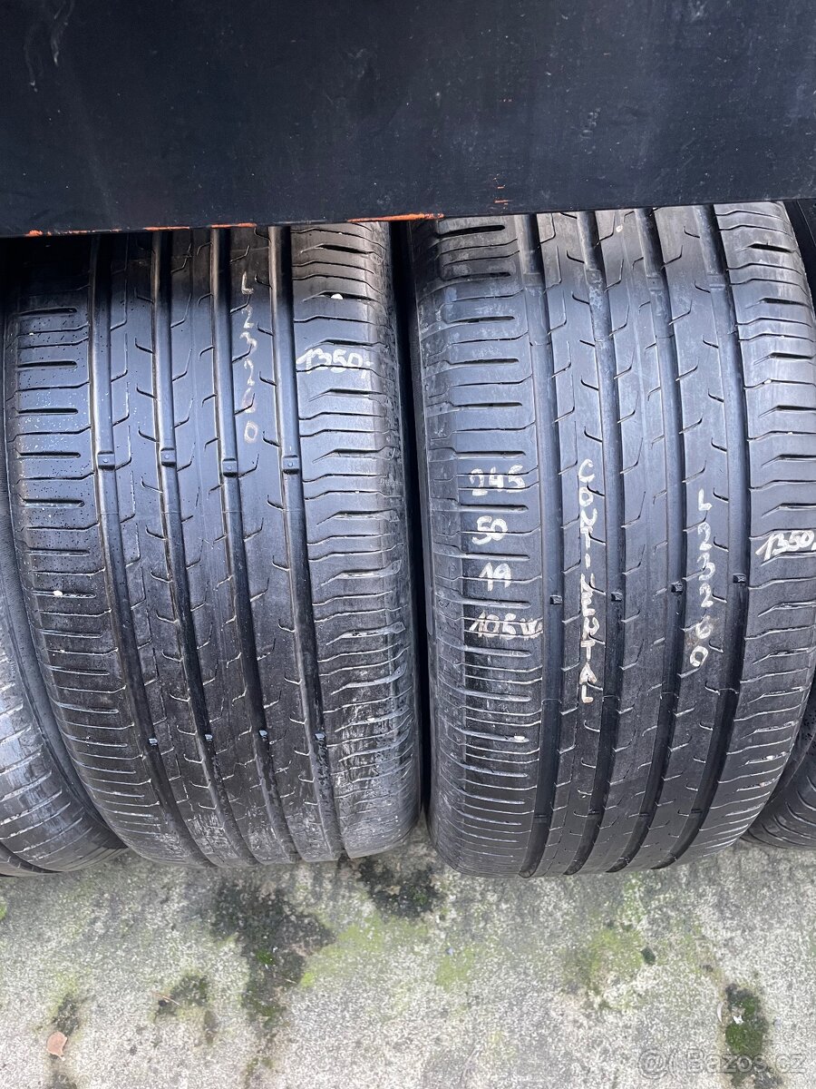 2ks Pneu Continental 245/50 R19