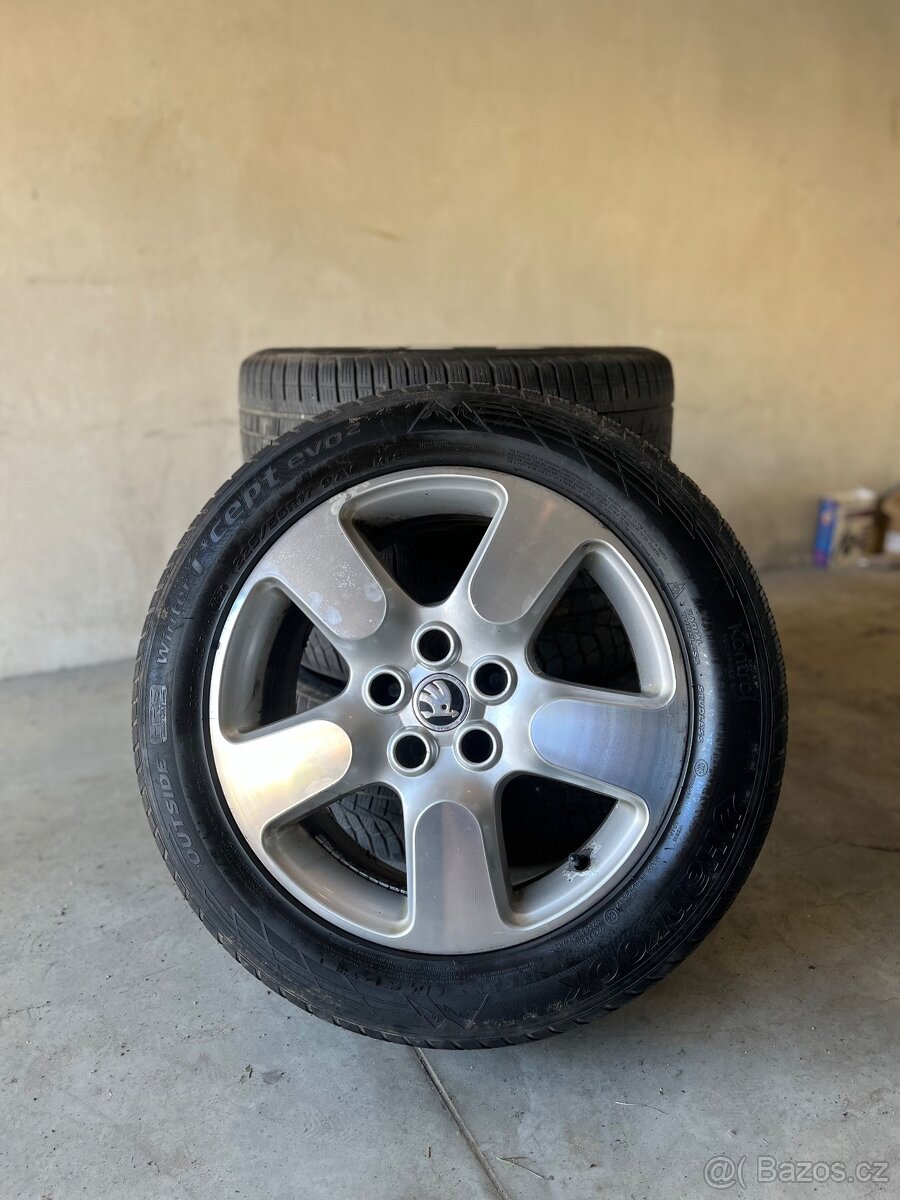 Originál škoda Proteus 5x112 225/50 r17
