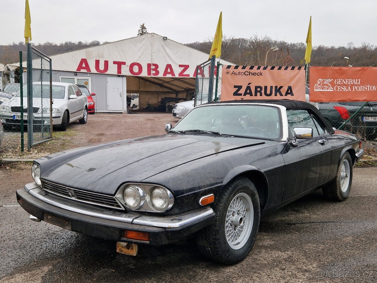 Jaguar XJS kabriolet rok 1989