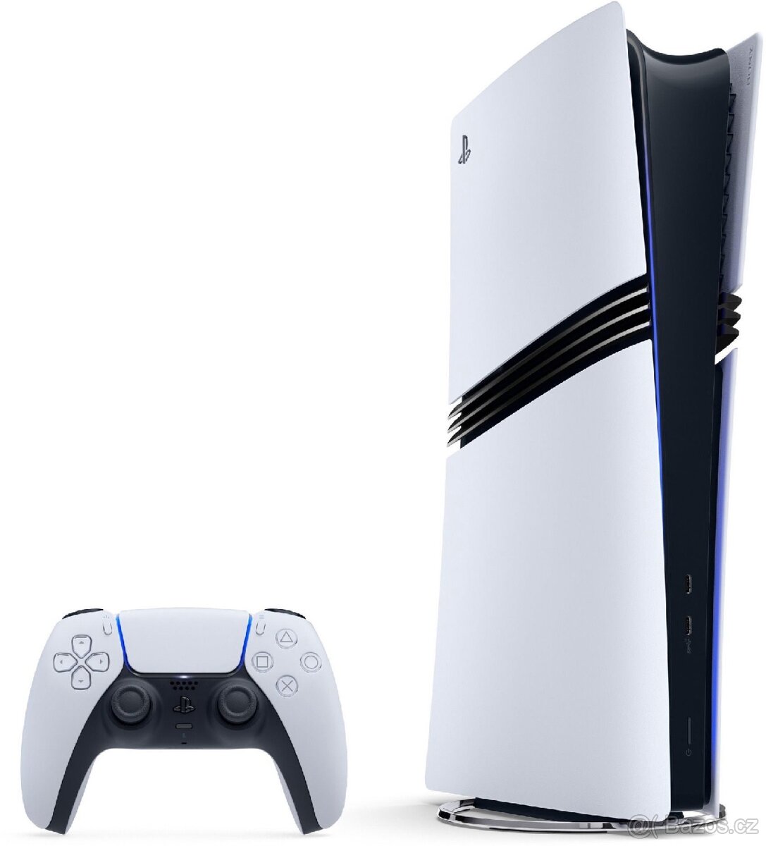 PS5 Pro, 2 ovladače + dobíjecí stojánek