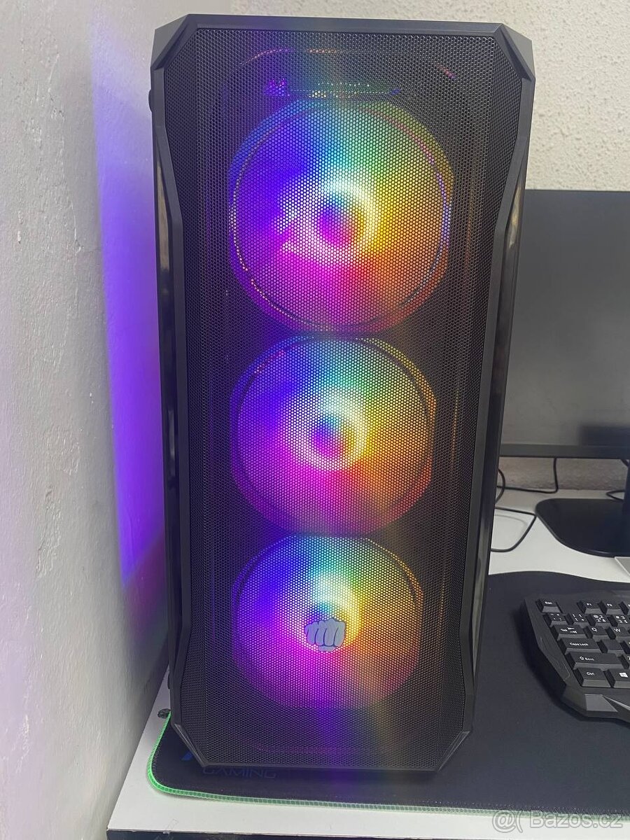 HERNÍ STOLNÍ PC/AMD RYZEN 5/SSD 500GB/HDD 500GB/RAM 16GB GRA