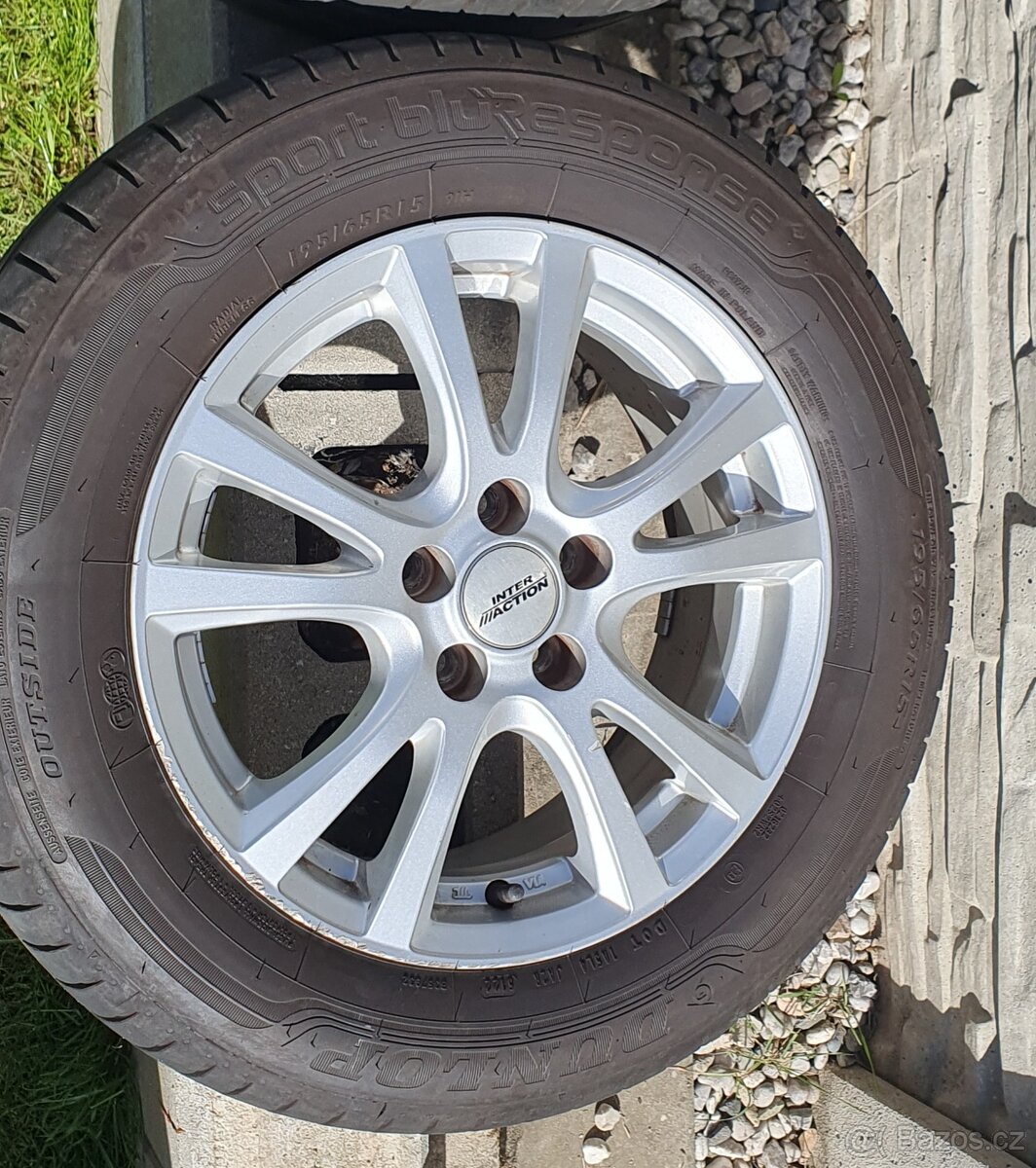 Sada ALU + pneu Dunlop