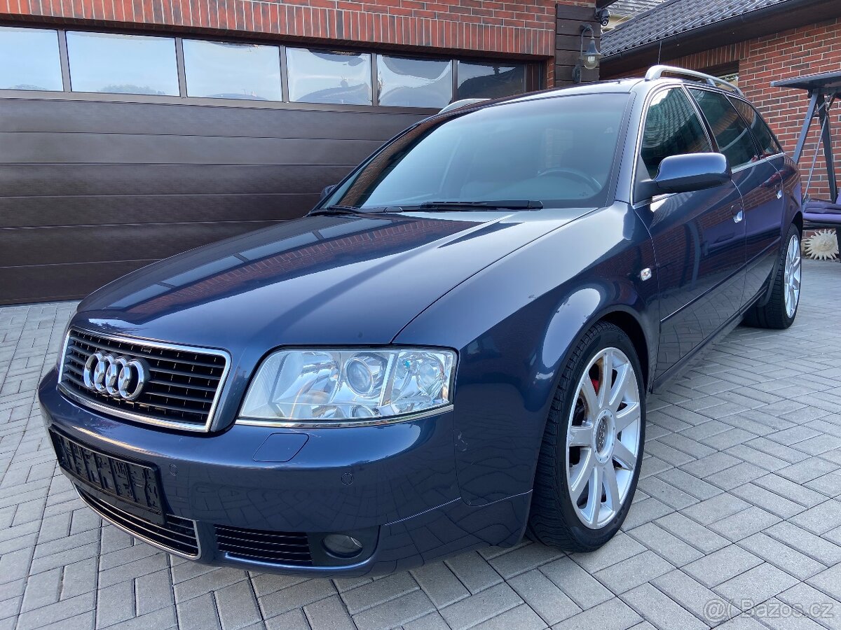 AUDI A6 / S LINE / QUATTRO / 2.4i V6 / XENON / ŠÍBR