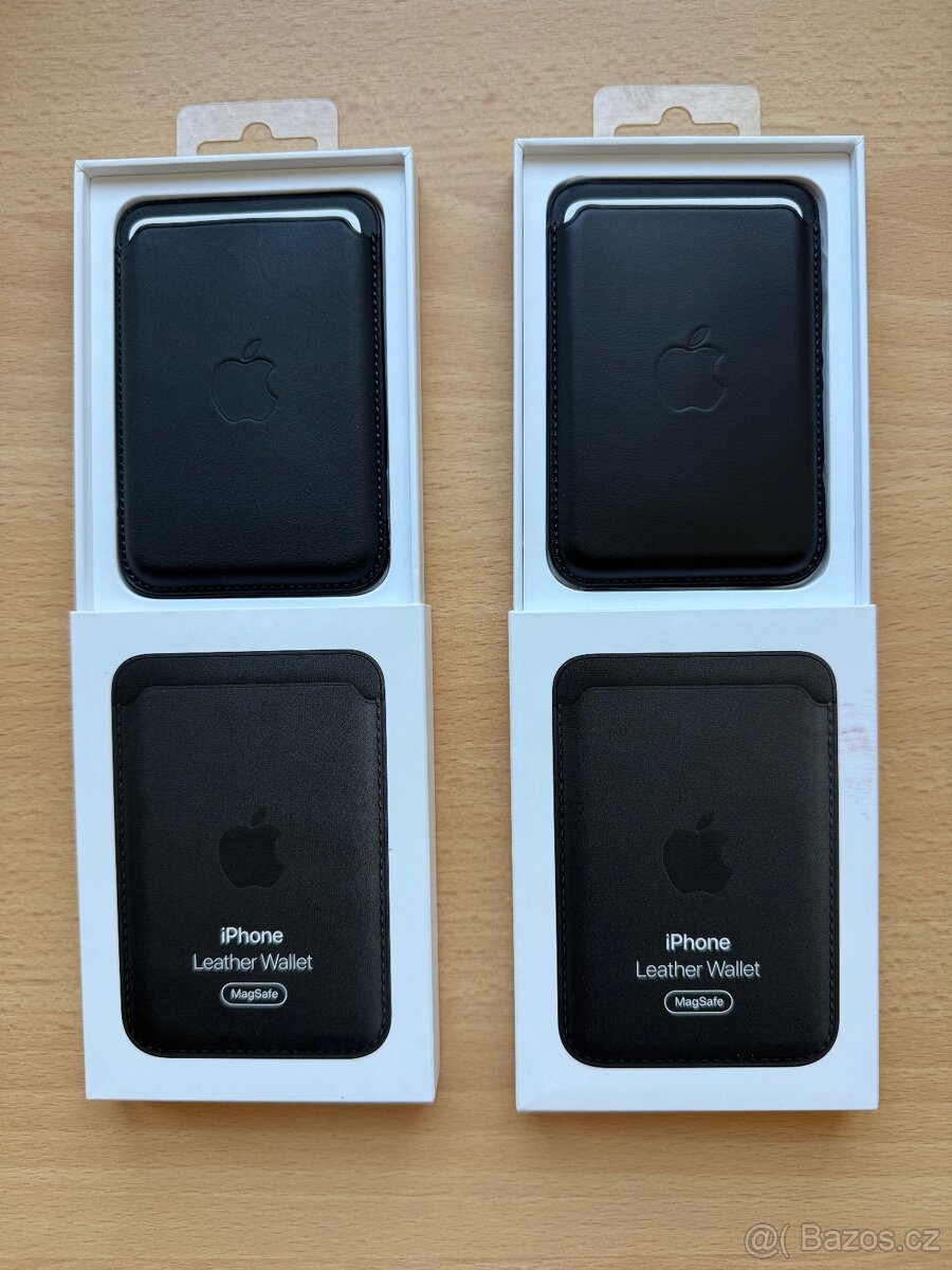 Kožená peněženka Apple