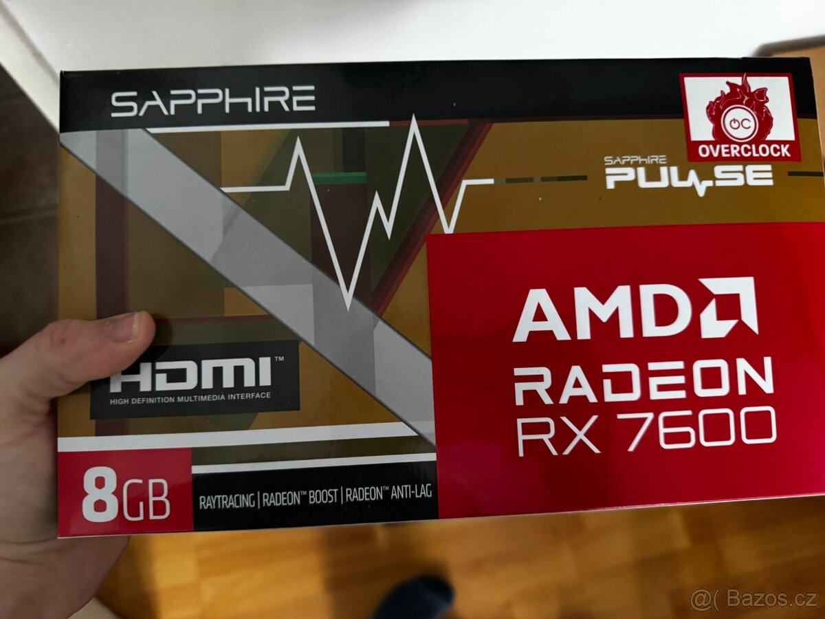 Sapphire AMD RX 7600 8GB