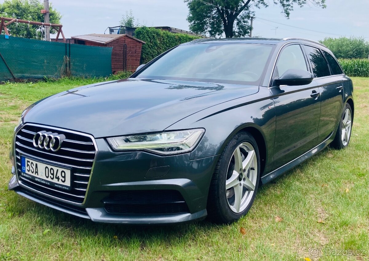 Audi A6 3.0TDi, Avant 3x S-line, r.2016, facelift