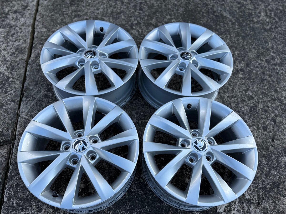 Alu kola Škoda Octavia 5x112 R16 – originální disky
