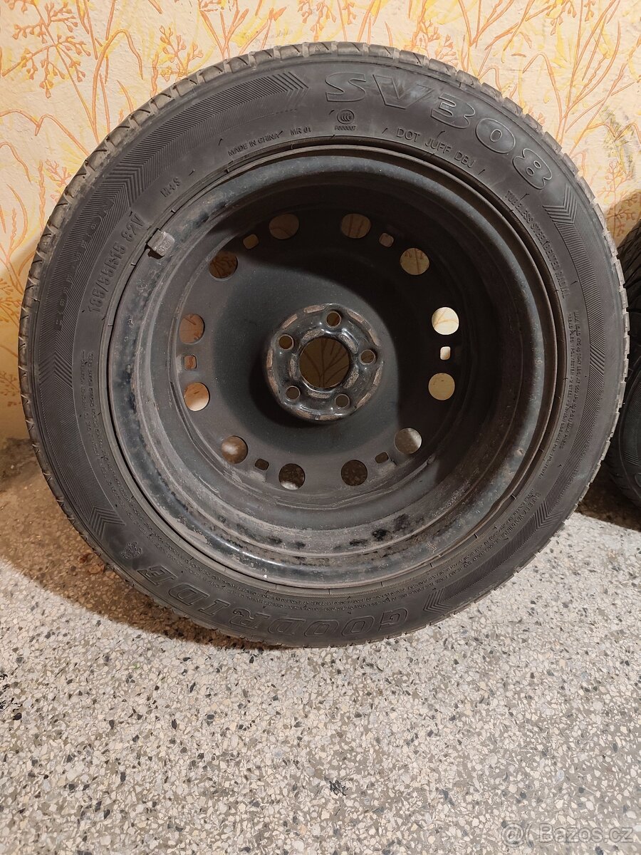 Letní pneu + disky 185/55 R15