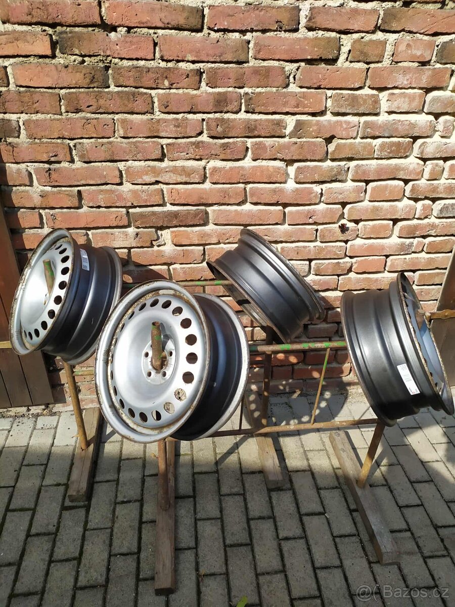 Plechové disky 5x98xr16