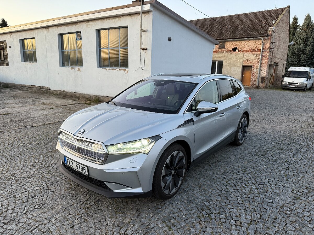 Pronájem Škoda Enyaq 150 kW, 2022, taxi, Bolt, Uber