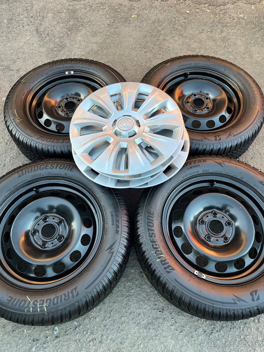 Zimní pneu+ disky Škoda Karoq 215/60 16’