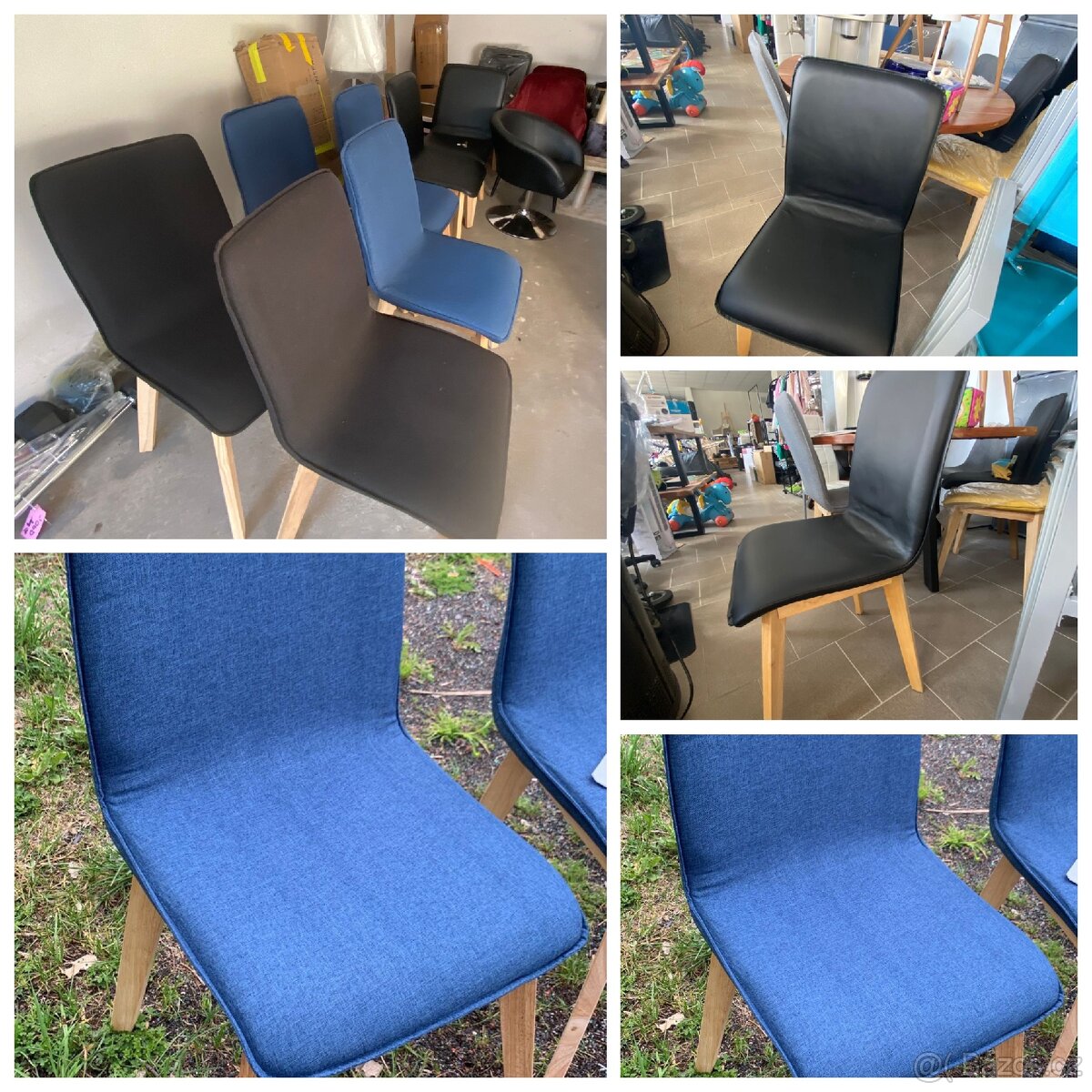 Nové kvalitní jídelní židle cena za kus