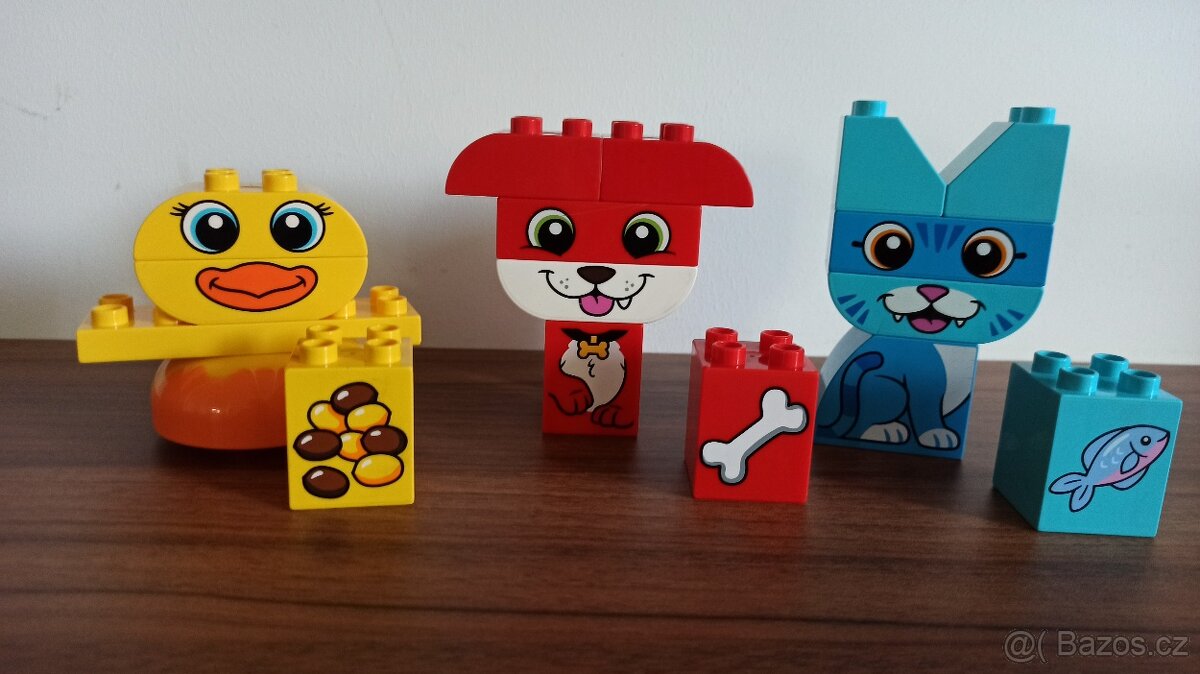 Lego Duplo 10858 mojí první skládací mazlíčci