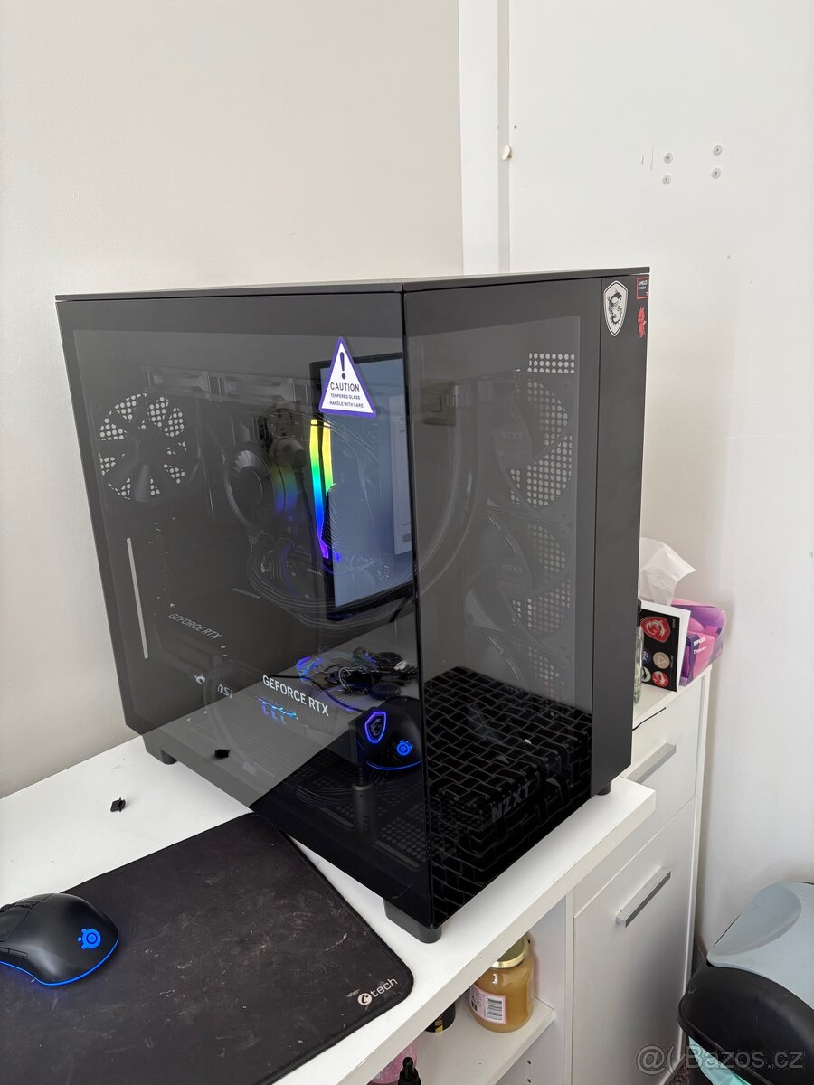 Herní PC – Ryzen 7 9800X3D, RTX 5070, 32GB DDR5, 4TB NVMe