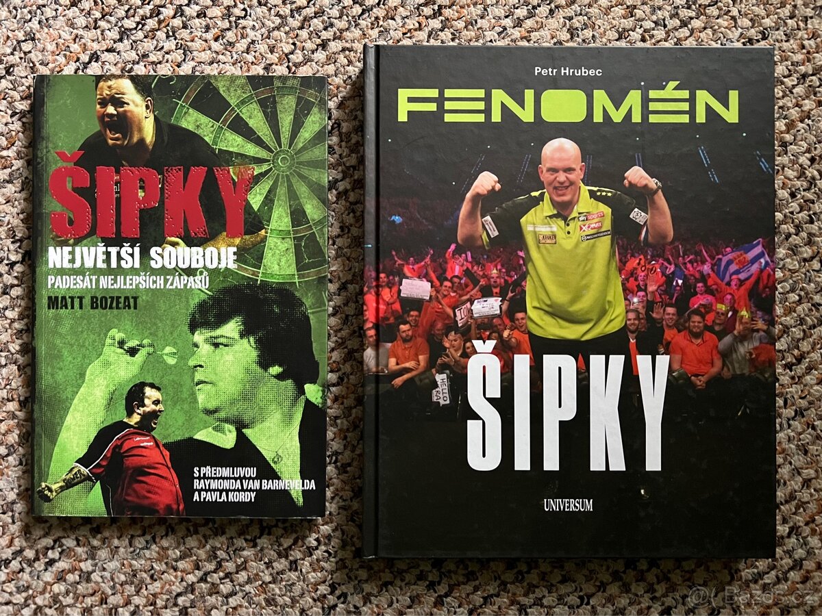 Knihy šipky - sada 2 kusy