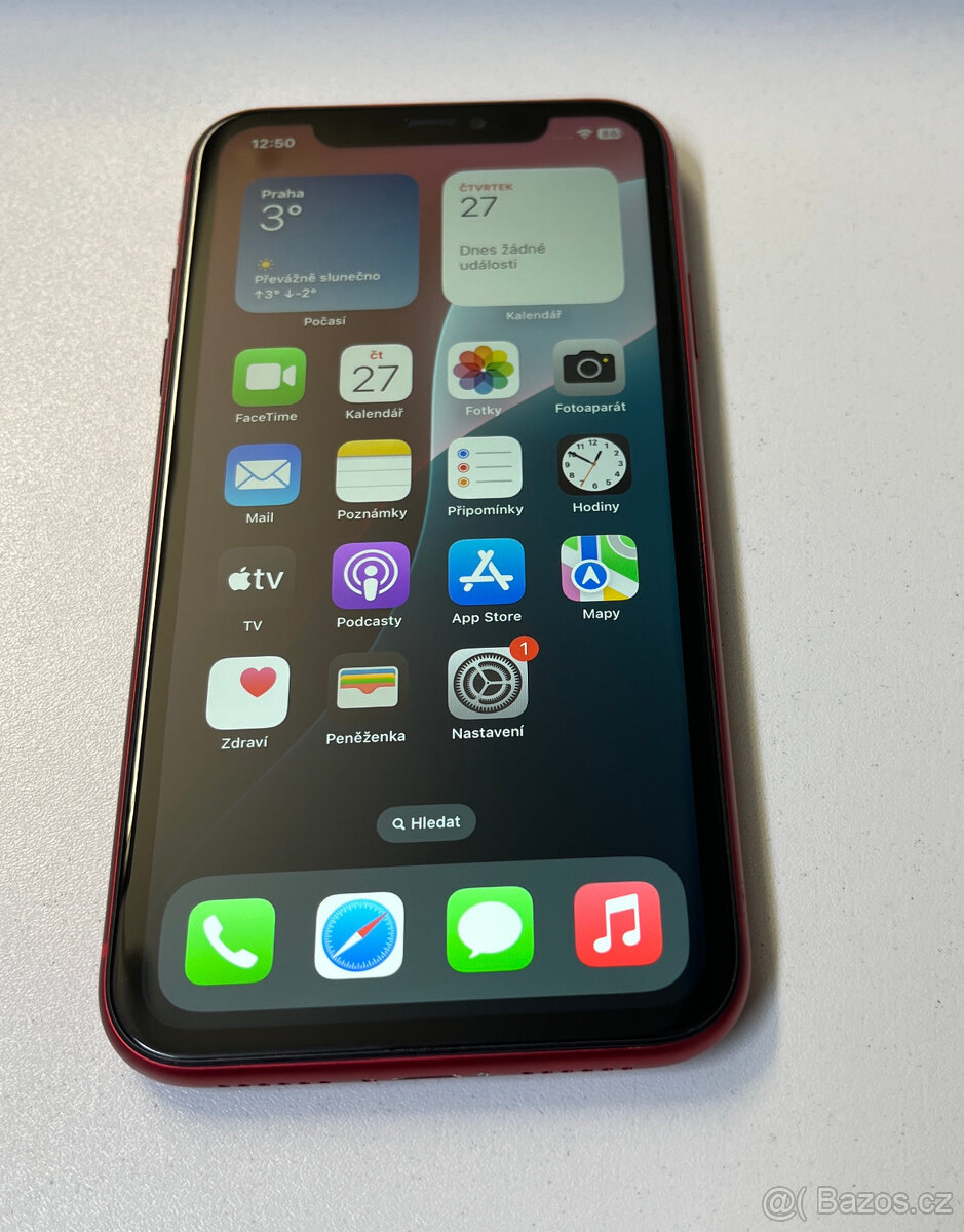 Apple iPhone 11 64GB červený