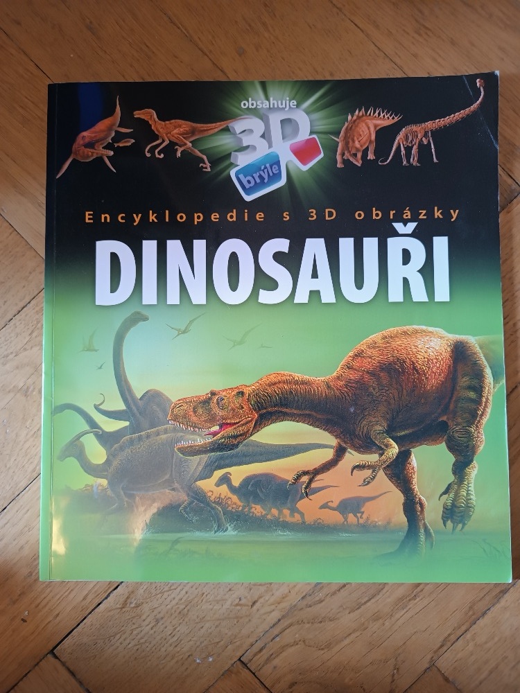 Encyklopedie s 3D obrázky - Dinosauři