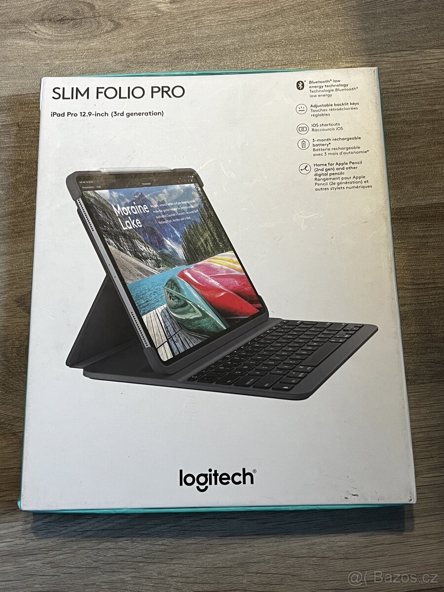 Logitech Slim Folio PRO iPad Pro 12,9 palce (3. a 4. gen.)