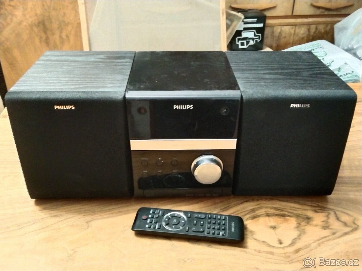 Philips MNOHOÚČELOVÁ HiFi VĚŽ, BLUETOOTH, RÁDIO, DAB+