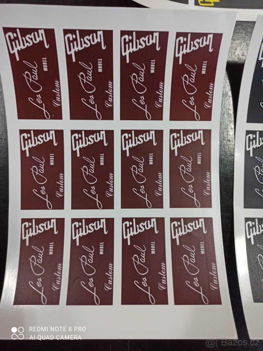 Gibson dekály a iné na prerabku 2 za 10€