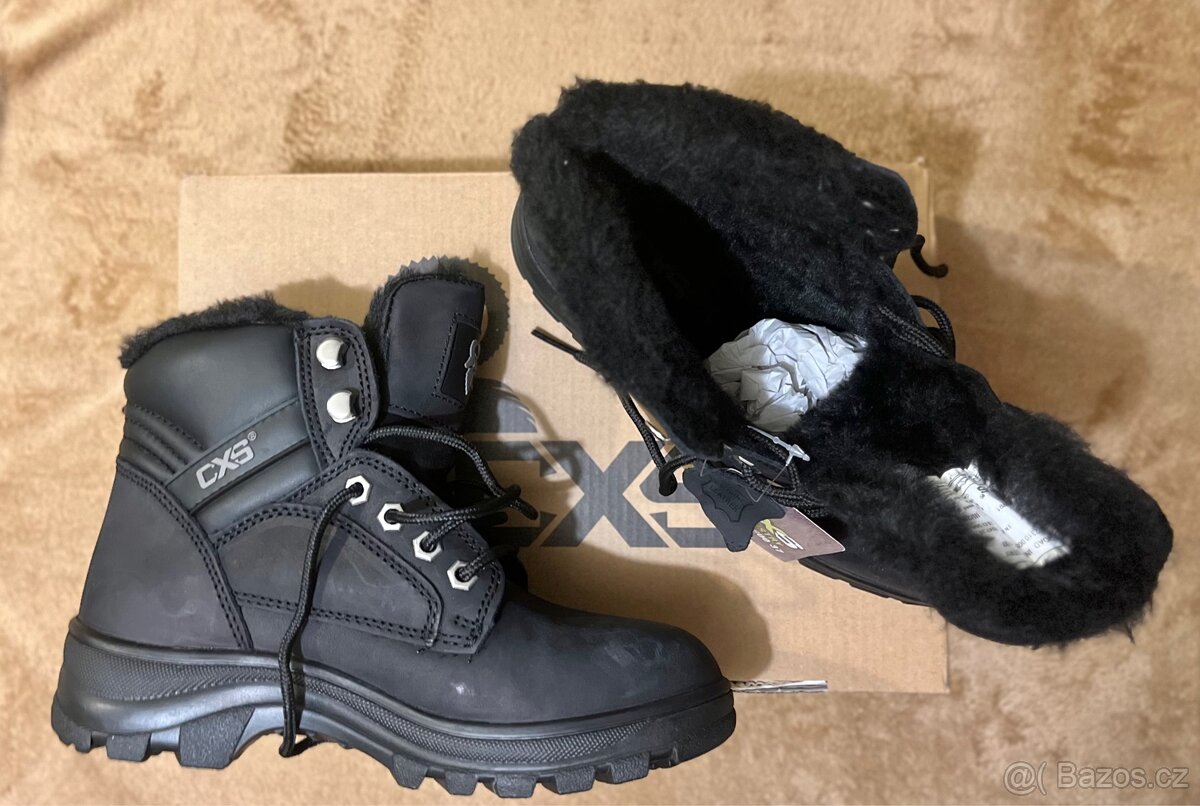 Nové pracovní zimní boty CXS INDUSTRY č. 37 UNISEX