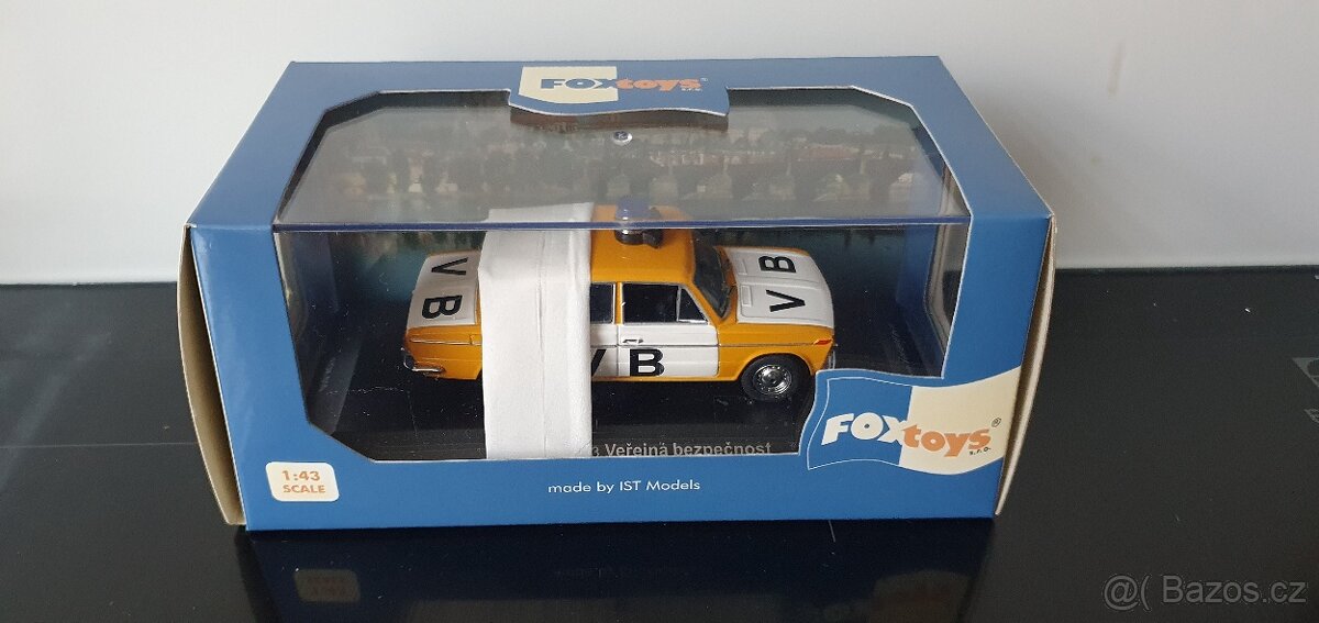 (PRODÁNO) - model Lada VAZ 2103 VB Praha 1980 1:43 Foxtoys