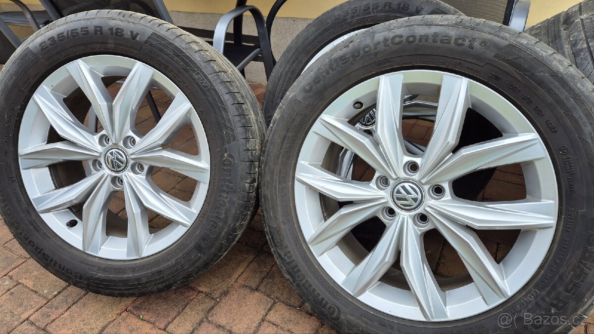 Alu kola z VW Tiguan II 2,0tdi 18"