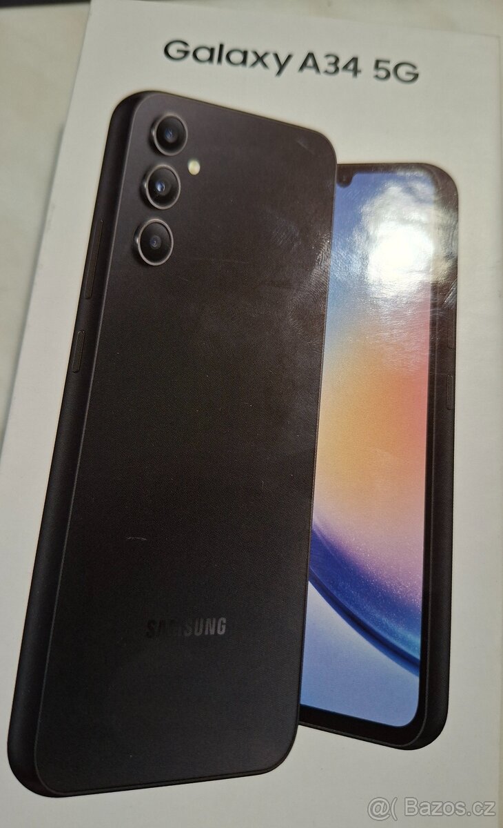 Samsung Galaxy A34 5G 128GB -  TOP   /záruka /