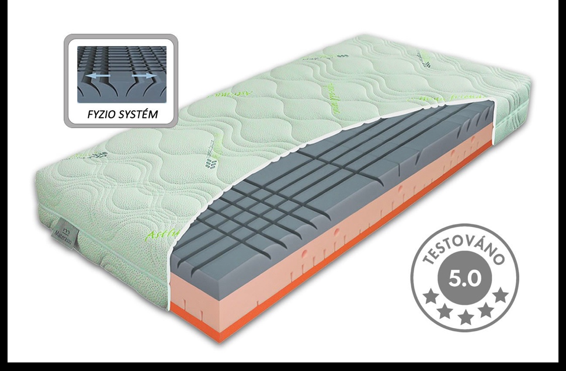 Ortopedická matrace biostrec, 90x200, 25cm, 150kg