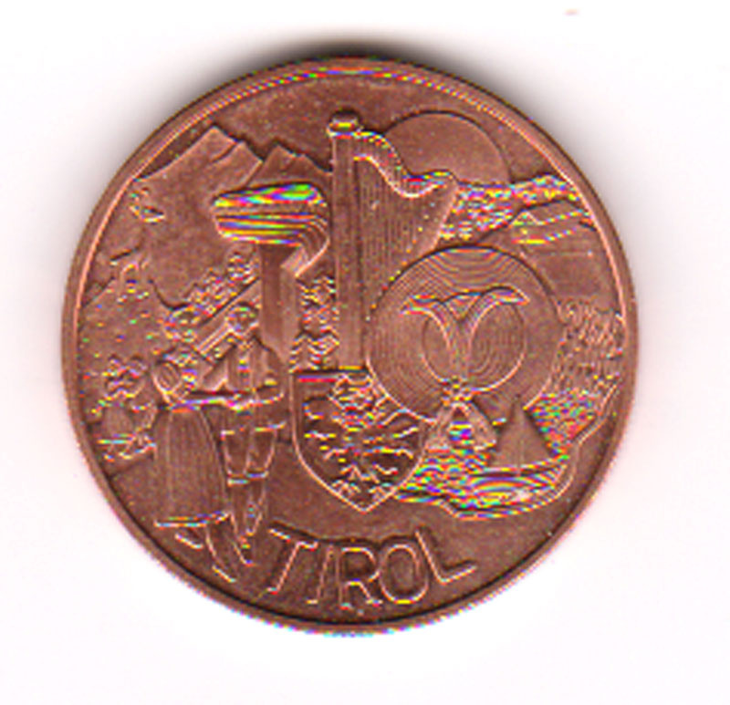 Rakousko pamětních 10 eur 2014 , V 14